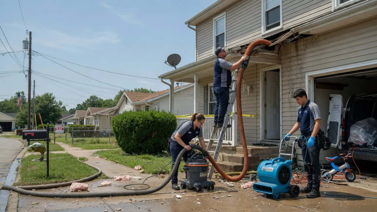 Water Damage Restoration in Rock, KS near me